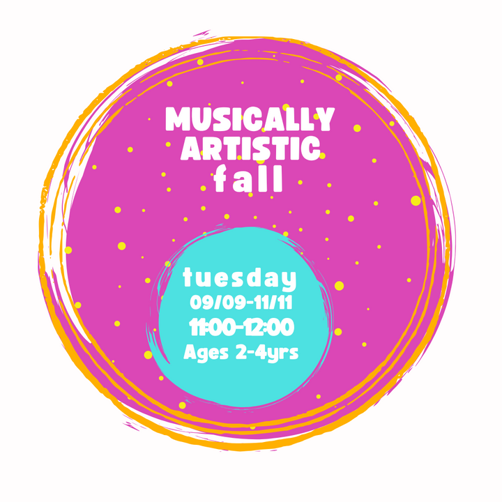 Musically Artistic: Fall 2025; Tuesday, 11:00-12:00, 09/09-11/11/2025
